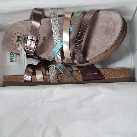 🎁 Mephisto Huleda Cork Footbed Thong Sandal - Picture 3 of 7